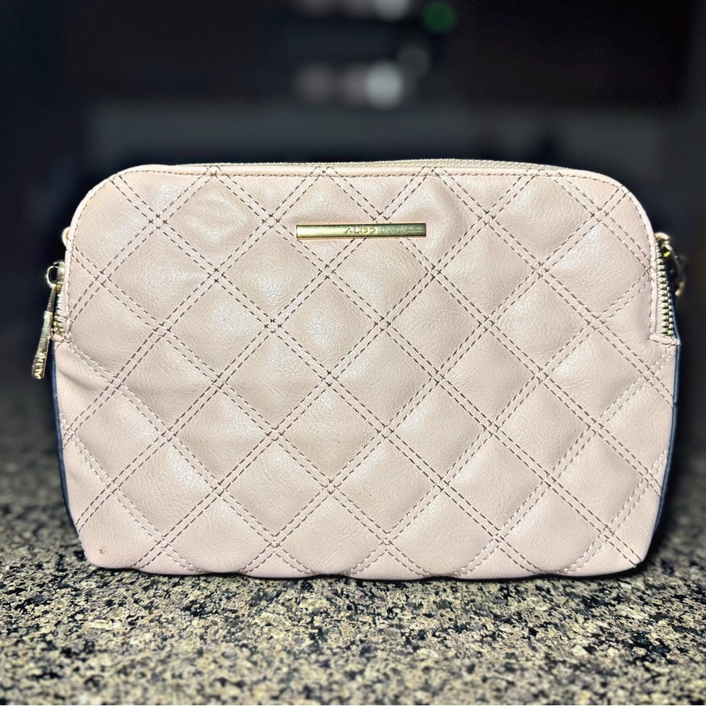 Aldo Blush Quilted Women's Bag